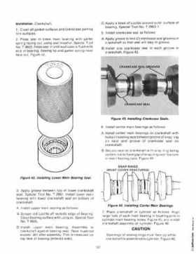 Chrysler 75 and 85 HP Outboards Service Manual OB 3646, Page 138