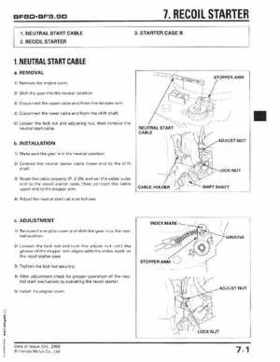 2001-2014 Honda BF/BFP8D, BF/BFP9.9D Outboards Shop Manual, Page 121