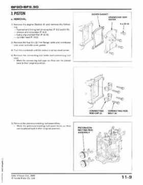 2001-2014 Honda BF/BFP8D, BF/BFP9.9D Outboards Shop Manual, Page 185