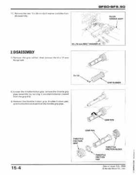 2001-2014 Honda BF/BFP8D, BF/BFP9.9D Outboards Shop Manual, Page 246