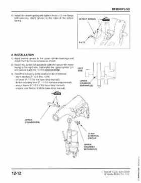 2001-2014 Honda BF/BFP8D, BF/BFP9.9D Outboards Shop Manual, Page 334