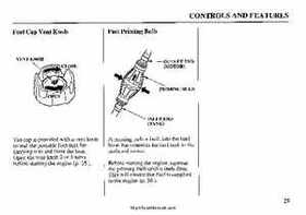 2002 Honda BF25A BF30A Outboards Owner's Manual, Page 27