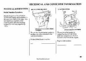 2002 Honda BF25A BF30A Outboards Owner's Manual, Page 91