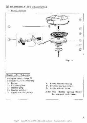 Honda B75 Twin and B75K1 Outboard Motors Manual., Page 7