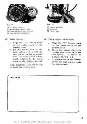 Honda B75 Twin and B75K1 Outboard Motors Manual., Page 13