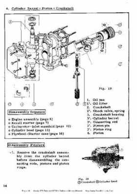 Honda B75 Twin and B75K1 Outboard Motors Manual., Page 14