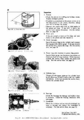 Honda B75K2-B75K3 Outboard Motors Manual., Page 20