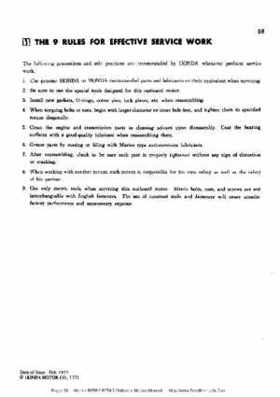 Honda B75K2-B75K3 Outboard Motors Manual., Page 58