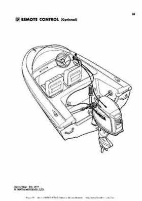 Honda B75K2-B75K3 Outboard Motors Manual., Page 59