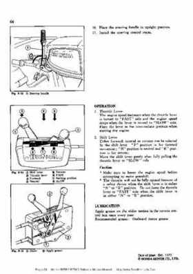Honda B75K2-B75K3 Outboard Motors Manual., Page 64
