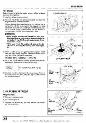 Honda BF15D BF20D Outboard Motors Shop Manual., Page 54