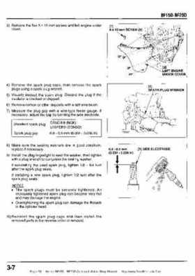 Honda BF15D BF20D Outboard Motors Shop Manual., Page 58