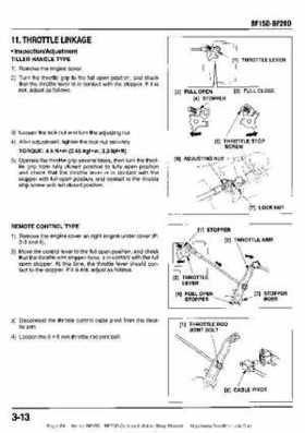 Honda BF15D BF20D Outboard Motors Shop Manual., Page 64
