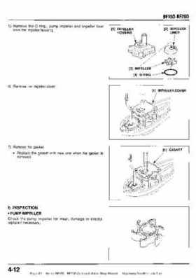 Honda BF15D BF20D Outboard Motors Shop Manual., Page 83