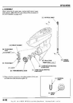 Honda BF15D BF20D Outboard Motors Shop Manual., Page 89