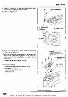 Honda BF15D BF20D Outboard Motors Shop Manual., Page 97