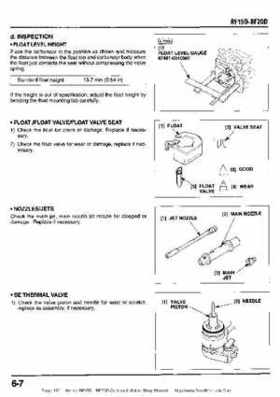 Honda BF15D BF20D Outboard Motors Shop Manual., Page 112