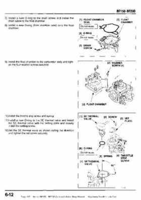 Honda BF15D BF20D Outboard Motors Shop Manual., Page 117