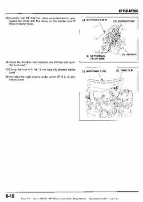 Honda BF15D BF20D Outboard Motors Shop Manual., Page 121