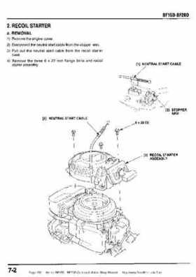 Honda BF15D BF20D Outboard Motors Shop Manual., Page 130