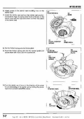 Honda BF15D BF20D Outboard Motors Shop Manual., Page 135
