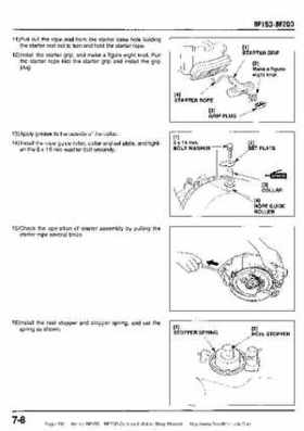 Honda BF15D BF20D Outboard Motors Shop Manual., Page 136