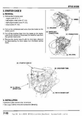 Honda BF15D BF20D Outboard Motors Shop Manual., Page 138