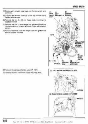 Honda BF15D BF20D Outboard Motors Shop Manual., Page 143