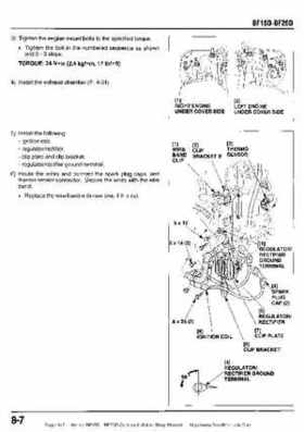 Honda BF15D BF20D Outboard Motors Shop Manual., Page 145
