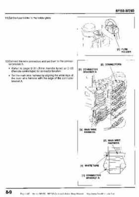 Honda BF15D BF20D Outboard Motors Shop Manual., Page 147