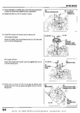 Honda BF15D BF20D Outboard Motors Shop Manual., Page 156