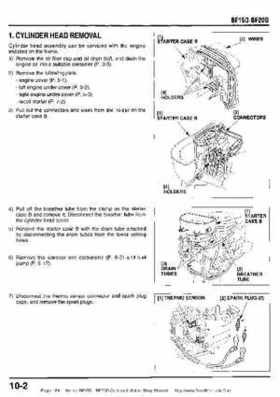 Honda BF15D BF20D Outboard Motors Shop Manual., Page 164
