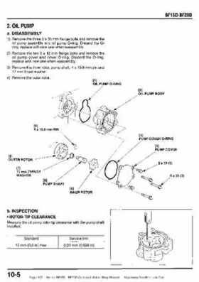 Honda BF15D BF20D Outboard Motors Shop Manual., Page 167