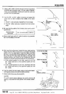 Honda BF15D BF20D Outboard Motors Shop Manual., Page 177