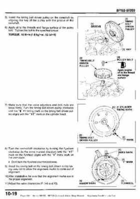 Honda BF15D BF20D Outboard Motors Shop Manual., Page 181