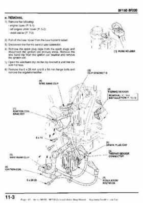 Honda BF15D BF20D Outboard Motors Shop Manual., Page 185