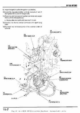Honda BF15D BF20D Outboard Motors Shop Manual., Page 189