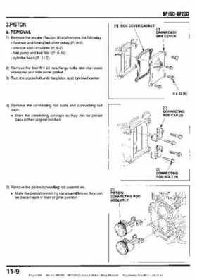 Honda BF15D BF20D Outboard Motors Shop Manual., Page 191