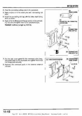 Honda BF15D BF20D Outboard Motors Shop Manual., Page 197