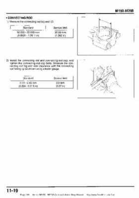Honda BF15D BF20D Outboard Motors Shop Manual., Page 201