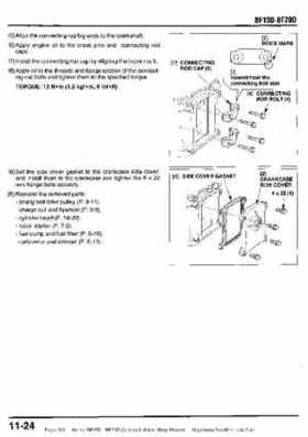 Honda BF15D BF20D Outboard Motors Shop Manual., Page 206