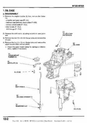 Honda BF15D BF20D Outboard Motors Shop Manual., Page 208