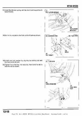 Honda BF15D BF20D Outboard Motors Shop Manual., Page 224
