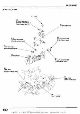 Honda BF15D BF20D Outboard Motors Shop Manual., Page 231