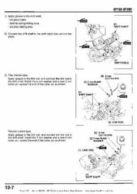 Honda BF15D BF20D Outboard Motors Shop Manual., Page 232