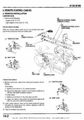 Honda BF15D BF20D Outboard Motors Shop Manual., Page 235