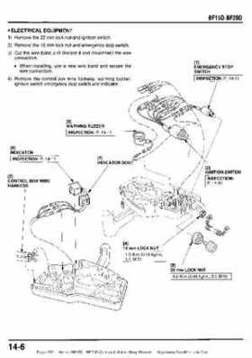 Honda BF15D BF20D Outboard Motors Shop Manual., Page 239