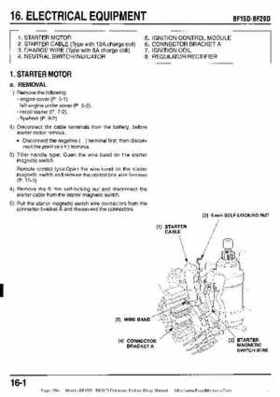 Honda BF15D BF20D Outboard Motors Shop Manual., Page 264