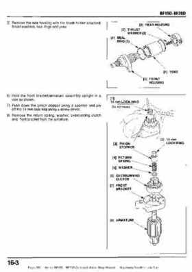 Honda BF15D BF20D Outboard Motors Shop Manual., Page 266