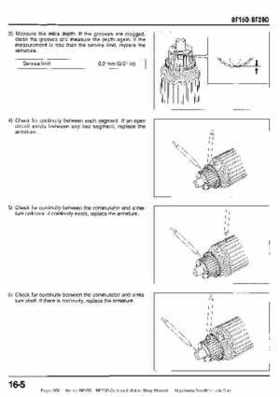 Honda BF15D BF20D Outboard Motors Shop Manual., Page 268